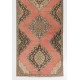Unique Handmade Hallway Runner. Kitchen Rug. Vintage Corridor Rug. Stair Rug. 100% Wool