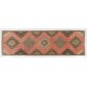 Unique Handmade Hallway Runner. Kitchen Rug. Vintage Corridor Rug. Stair Rug. 100% Wool