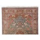 Art Silk Antique Anatolian Hunting Rug Art Silk Antique Anatolian Hunting Rug