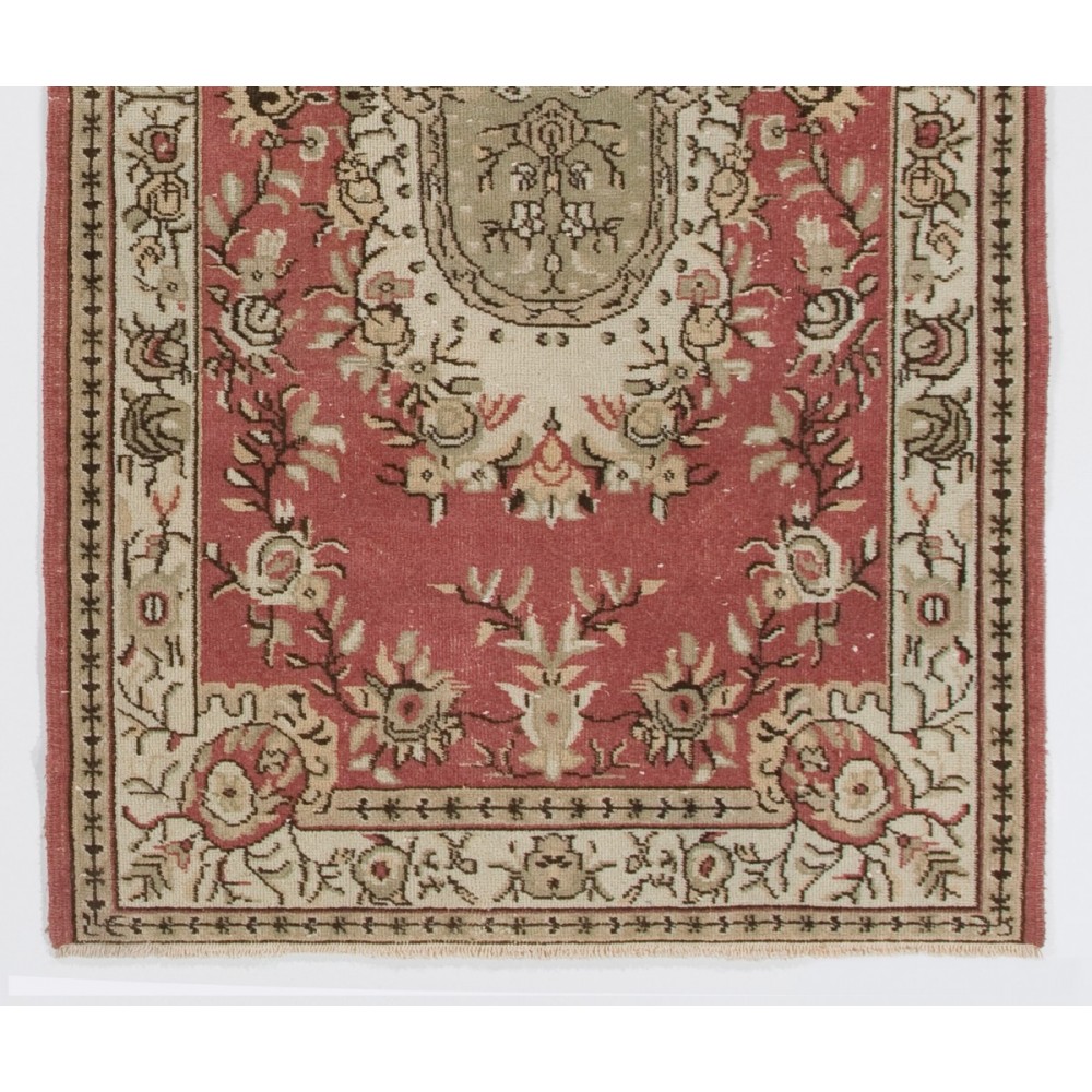 Vintage Anatolian Village Rug. Traditional Handmade Oriental Rug