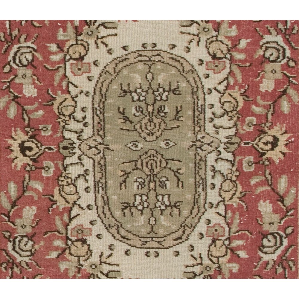 Vintage Anatolian Village Rug. Traditional Handmade Oriental Rug
