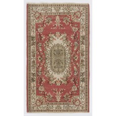 Vintage Handmade Turkish Oriental Rug