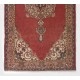 Vintage Turkish Rug, Traditional Handmade Wool Carpet for Home & Office