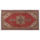 Vintage Turkish Rug, Traditional Handmade Wool Carpet for Home & Office