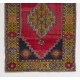 Vintage Anatolian Village Rug. Traditional Wool Oriental Carpet