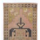 Vintage Hand Knotted Turkish Area Rug, Authentic 1950s Floor Covering, Carpet