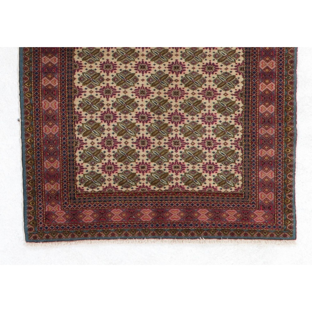 Vintage Handmade Turkish Kyseri Rug. All Wool. One of a kind Accent Rug