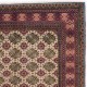 One-of-a-Kind Vintage Handmade Turkish Kayseri Accent Rug, 100% Wool
