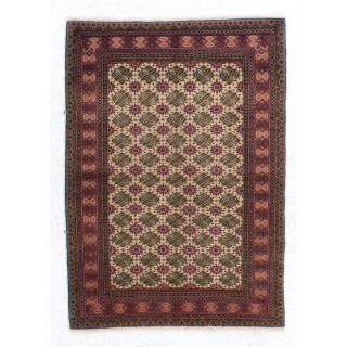 Vintage Handmade Turkish Kyseri Rug. All Wool. One of a kind Accent Rug