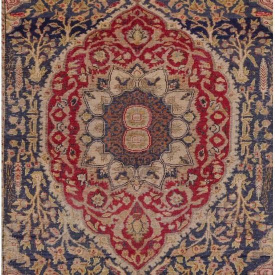 Antique Turkish Kayseri Rug Antique Turkish Kayseri Rug
