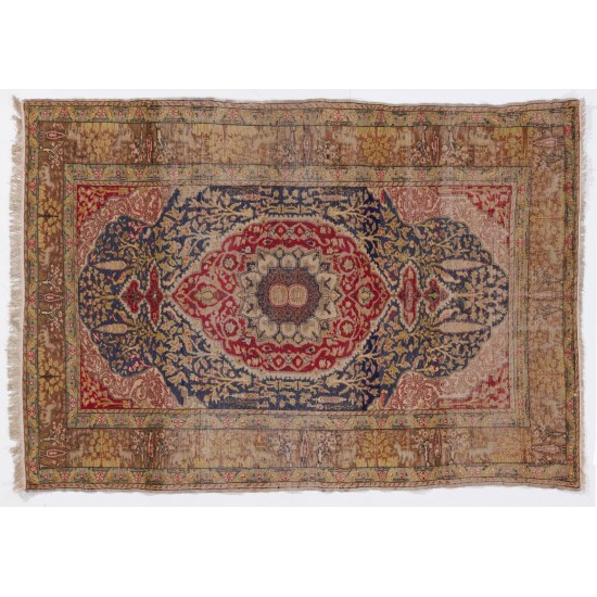 Antique Turkish Kayseri Rug Antique Turkish Kayseri Rug