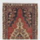 Vintage Handmade Anatolian Village Rug, Traditional Wool Oriental Rug