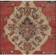 Vintage Handmade Anatolian Village Rug, Traditional Wool Oriental Rug