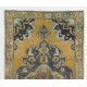 Vintage Handmade Turkish Oushak Rug, Traditional Floor Covering