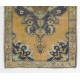 Vintage Handmade Turkish Oushak Rug, Traditional Floor Covering