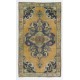 Vintage Handmade Turkish Oushak Rug, Traditional Floor Covering