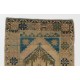 Geometric Medallion Handmade Vintage Anatolian Village Accent Rug Geometric Medallion Handmade Vintage Anatolian Village Accent Rug