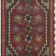 Handmade Vintage Turkish Village Rug