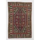Handmade Vintage Turkish Village Rug