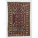 Handmade Vintage Turkish Village Rug