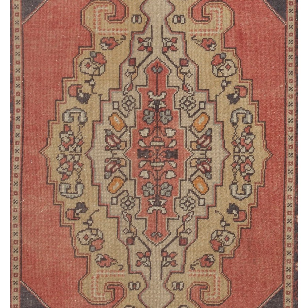 Unique Handmade Vintage Oriental Rug