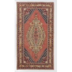 Unique Handmade Vintage Oriental Rug