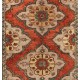 Vintage Central Anatolian Runner. Hand-Knotted Rug for Hallway. All Wool Traditional Oushak Carpet