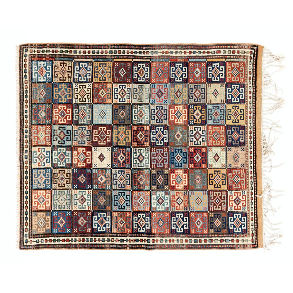 Outstanding Handmade Turkish Dowry Rug
