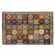 Exceptional Antique Handmade Turkish Dowry Rug, Early 20th Century, 100% Wool