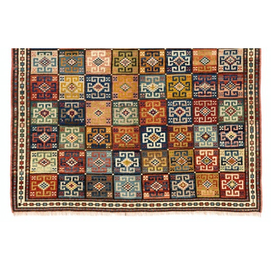 Exceptional Antique Turkish Dowry Rug, Early 20th Century, 100% Wool