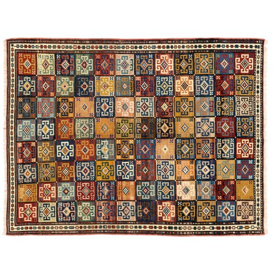 Exceptional Antique Turkish Dowry Rug, Early 20th Century, 100% Wool