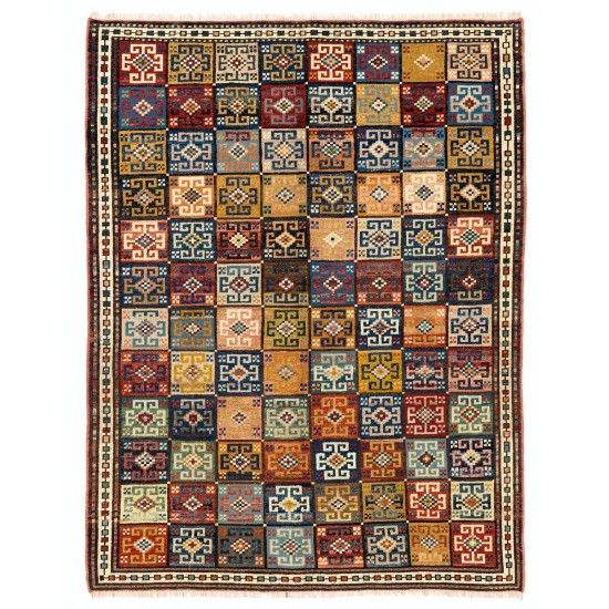 Exceptional Antique Turkish Dowry Rug, Early 20th Century, 100% Wool