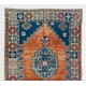 Vintage Central Anatolian Village Area Rug. Hand Knotted Wool Carpet