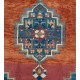 Vintage Central Anatolian Village Area Rug. Hand Knotted Wool Carpet