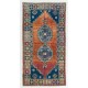 Vintage Central Anatolian Village Area Rug. Hand Knotted Wool Carpet