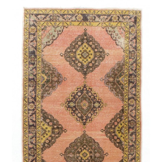 Authentic Handmade Anatolian Runner Rug Authentic Handmade Anatolian Runner Rug