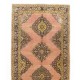 Handmade Anatolian Runner Rug, Ideal for Home and Office