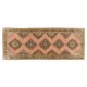 Mid-Century Handmade Anatolian Runner Rug, Ideal for Home and Office