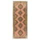 Handmade Anatolian Runner Rug, Ideal for Home and Office