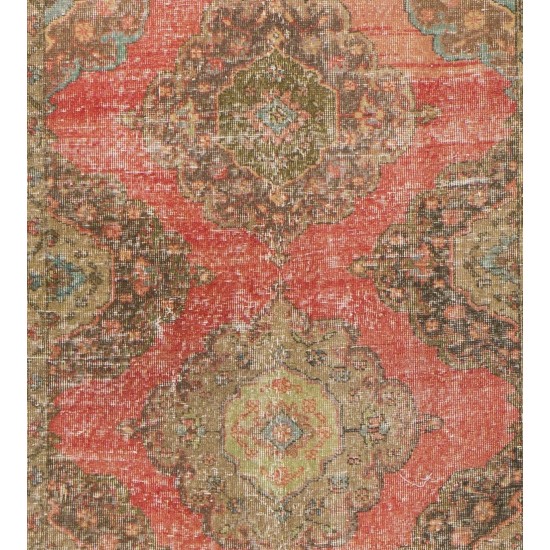 Authentic Turkish Runner Rug, Handmade Vintage Wool Carpet for Hallway decor Authentic Turkish Runner Rug, Handmade Vintage Wool Carpet for Hallway decor