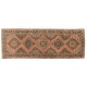 Vintage Central Anatolian Runner. Traditional Hand-Knotted Wool Rug for Hallway decor