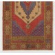 Vintage Turkish Rug, 100% Wool. Traditional Old Hand-knotted Carpet