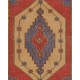 Vintage Turkish Rug, 100% Wool. Traditional Old Hand-knotted Carpet