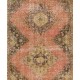 Handmade Vintage Turkish Village Runner Rug for Hallway