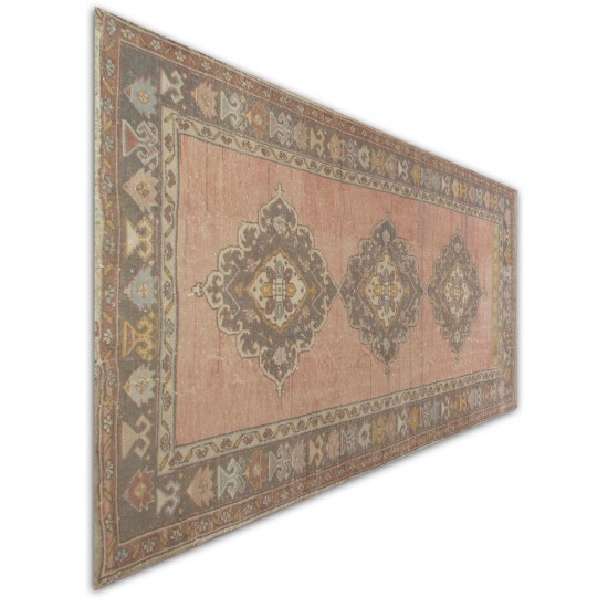 Authentic Handmade Vintage Turkish Village Rug Authentic Handmade Vintage Turkish Village Rug