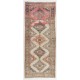 One of a Kind Vintage Central Anatolian Oushak Runner