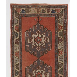 Vintage Oriental Rug, Runner for Entryway, Hallway Decor. All Wool