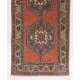 Antique Hand Knotted Central Anatolian Runner with Wool Pile One of a Kind