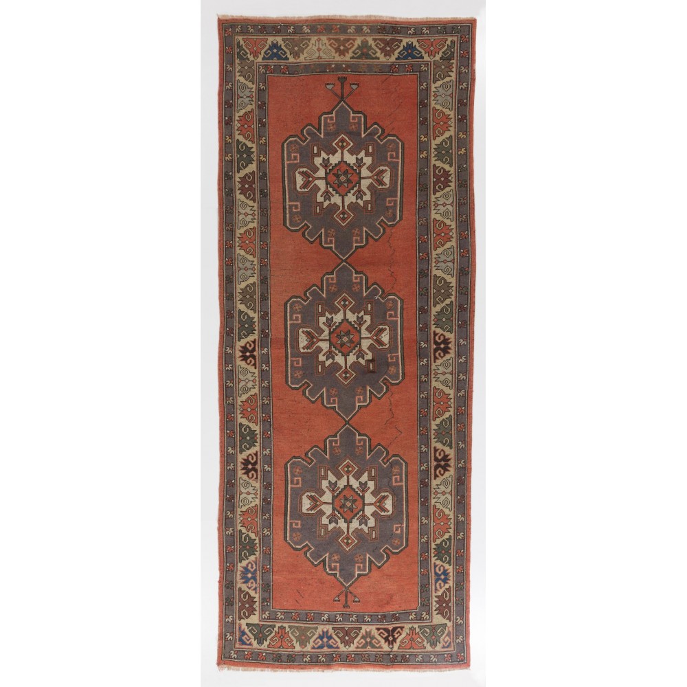 Vintage Oriental Rug, Runner for Entryway, Hallway Decor. All Wool