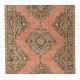 Vintage Handmade Hallway Runner. Kitchen Rug. Corridor Rug. One of a kind Stair Rug